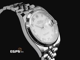 ROLEX 勞力士 DATEJUST 116234 蠔式 經典 不鏽鋼材質 <font color="#05f0f0">白色面盤 立體羅馬數字時標</font> <font color="#ff0000">2018年保卡 台灣公司貨</font> 自動上鏈<font color="#FF0000">&nbsp;</font>36mm