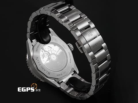 BLANCPAIN 寶鉑 Fifty Fathoms Bathyscaphe 五十噚 5054 1210 98S 鈦金屬材質 全日曆 月相顯示  2025年保卡  潛水錶 自動上鍊 43mm