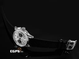 Carl F. Bucherer 寶齊萊 Heritage BiCompax Annual 傳承系列 00.10803.08.12.01 不鏽鋼材質&nbsp;<font color="#05f0f0">年曆功能 大日期窗 銀白色熊貓面盤</font> <font color="#FF0000">2019年保卡 台灣公司貨 限量888支</font> 自動上鍊 41mm