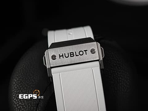 Hublot 宇舶 Split of Big Bang Titanium 大爆炸 靈魂系列 601.NE.0172.LR.JPN17 鈦金屬 鏤空面盤 計時碼表 2019年保單 自動上鍊 45mm
