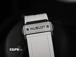 Hublot 宇舶 Split of Big Bang Titanium 大爆炸 靈魂系列 601.NE.0172.LR.JPN17 <font color="#DDDDDD">鈦金屬 鏤空面盤</font> 計時碼表 <font color="#ff0000">2019年保單</font> 自動上鍊 45mm