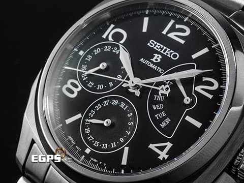 SEIKO 精工 Breitz Retrograde 4S27-00B0 鈦金屬材質 日期、星期、24小時顯示盤&nbsp;自動上鍊 39mm