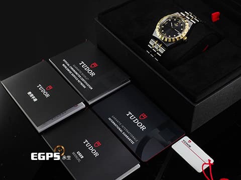 TUOR 帝舵 Royal  皇家系列 28403-0005&nbsp;18K黃金 半金款 有金又有鑽 半金腕錶超值首選款&nbsp;2026年新式保卡 自動上鍊 34mm