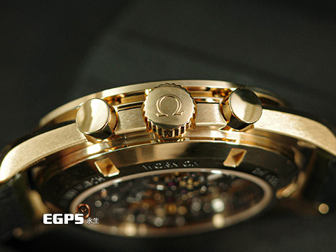 OMEGA 歐米茄 Speedmaster Moonwatch Professional 超霸 速霸&nbsp;Moonshine金&nbsp;31063425010001&nbsp;綠色面盤 綠油金&nbsp;專業 登月錶 計時碼表&nbsp;3861機芯&nbsp;2025年保卡 同軸擒縱 手上鏈 42 mm