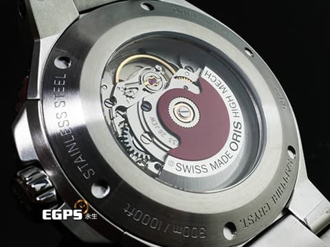 ORIS 豪利時 Aquis Date 時間之海 0173377894157&nbsp;綠色陶瓷錶圈 綠色面盤 綠水鬼 不鏽鋼材質 2025年保卡 潛水錶 自動上鍊 43.5mm