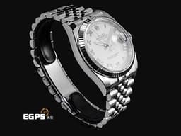 ROLEX 勞力士 DATEJUST 116234 蠔式 經典 不鏽鋼材質 <font color="#05f0f0">白色面盤 立體羅馬數字時標</font> <font color="#ff0000">2018年保卡 台灣公司貨</font> 自動上鏈<font color="#FF0000">&nbsp;</font>36mm