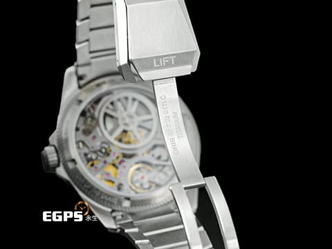 ORIS 豪利時 Big Crown ProPilot X系列 ORIS第一款生肖腕錶 自製機芯10日鍊 蛇年限定版 01 115 7759 7117-Set 鈦金屬材質 青綠色鏤空面盤 2024年保單 限量88只&nbsp;手動上鍊 44mm