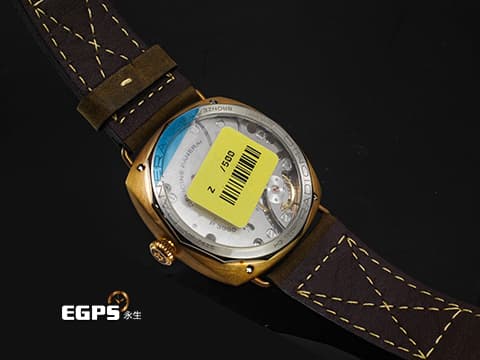 PANERAI 沛納海 Submersible Bronzo PAM760 PAM00760&nbsp;青銅材質 漸變綠色錶盤&nbsp;2024年保卡  自動上鍊 47mm