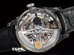 IWC 萬國錶 Portuguese 7 Day Power Reserve 葡萄牙 七日鍊 IW500710&nbsp;<font color="#1479e6">藍色面盤</font> 不鏽鋼 小秒針 動能儲存 大葡萄牙&nbsp;<font color="#FF0000">經典比勒頓上鍊系統 啄木鳥機芯 </font>自動上鍊 42.3mm