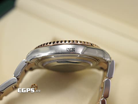 ROLEX 勞力士 Yacht-Master 37 蠔式 遊艇名仕型 268621 巧克力色面盤&nbsp;中型 永恆玫瑰金 半金款 小遊艇&nbsp;2020年保單 原廠膠膜&nbsp;自動上鍊 37mm