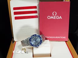 OMEGA 歐米茄 Seamaster 300 海馬 21030422006001 同軸擒縱 <font color="#FF0000">&nbsp;</font><font color="#0582f5">陶瓷波浪紋面盤 潛水排氣閥門</font><font color="#FF0000"> 2020年保單</font> 排氦氣閥 潛水錶 自動上鍊 42mm