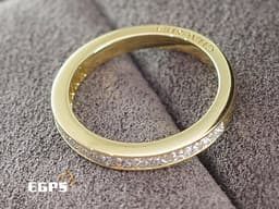 CHAUMET 尚美巴黎&nbsp;080309 鑲鑽 黃K金 <font color="#ff0000">台灣公司貨&nbsp;</font> 戒指 精品