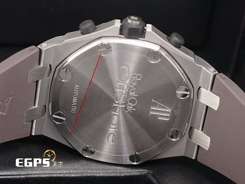 Audemars Piguet 愛彼 AP錶 Royal Oak OffShore 皇家橡樹 離岸型 26170ST.OO.D091CR.01 沙漠配色 Safari 經典超大型格紋面盤 計時碼表 不鏽鋼 26170 ST&nbsp;台灣公司貨 自動上鏈 42mm