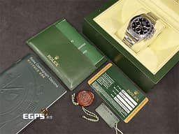 ROLEX 勞力士 Cosmograph Daytona 宇宙計時型 迪通拿 116520&nbsp;<font color="#62eaf4">一代鋼王 經典黑鋼迪 黑熊貓</font>&nbsp;計時碼表 不鏽鋼材質&nbsp;自動上鏈 40mm