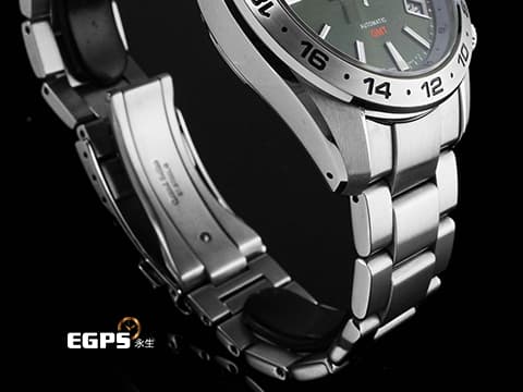 GRAND SEIKO 特級精工 Sport Collection GMT SBGM247G 不鏽鋼材質&nbsp;綠色面盤 2025年 台灣公司貨  自動上鍊 40mm