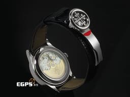 Patek Philippe 百達翡麗 PP錶 Complications Annual Calendar 複雜功能時計 5396G-017 <font color="#0582f5">年曆錶 月相盈虧 漸層藍色面盤 原廠鑲嵌鑽石時標</font>&nbsp;18K白金材質 <font color="#FF0000">2025年保單 已貼膜</font>&nbsp;自動上鍊 38.5mm