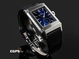 Jaeger Le-Coultre 積家 JLC Reverso Classic 翻轉系列 Q3988481 兩地時間 日夜顯示 小秒針 <font color="#FFD306">積家錶最具代表系列腕錶 品味人士首選</font> 不鏽鋼材質&nbsp;<font color="#FF0000">2025年10月保卡</font> 手上鍊 47 x 28.3mm