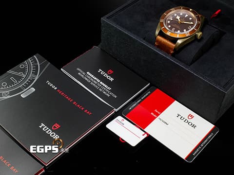 TUDOR 帝舵 Heritage Black Bay Bronze&nbsp;79250BM 青銅材質 棕色面盤 2018年保卡 潛水錶 自動上鍊 43mm