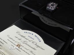FRANCK MULLER 法蘭穆勒 Vanguard系列 V45 SC DT NR BR ER <font color=#ff00ff> 鈦金屬材質 ADLC碳鍍特殊處理錶殼 </font> <font color=#ff0000> 2025年保單</font> 自動上鍊 44x54mm