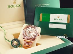 ROLEX 勞力士 Sky-Dweller 326935 天行者 年曆錶 兩地時區 玫瑰金 自動腕錶 <font color="#FF0000">絕版！玫瑰金羅馬時標面盤 目前市面上都只剩下柱狀螢光時標</font> 42mm