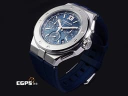 CHOPARD 蕭邦 Alpine Eagle XL Chrono 雪山傲翼 298609-3003 不銹鋼材質&nbsp;<font color="#4169e1">藍色拉絲紋面盤 鏈帶款</font> 飛返 計時碼錶&nbsp;<font color="#FF0000">2022年保單</font> 自動上鍊 44mm