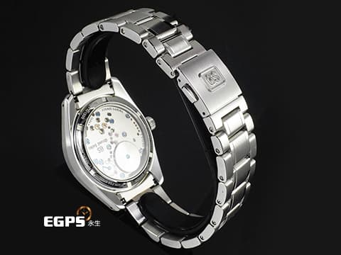 GRAND SEIKO 特級精工 GS 精工 Heritage Collection&nbsp;44GS問世55週年 紀念款 【月天心】 深藍色放射壓紋面盤&nbsp;SBGY009 不鏽鋼材質&nbsp;2024年保卡 限量1500只 附原廠不鏽鋼鏈帶&nbsp;手動上鍊 41mm