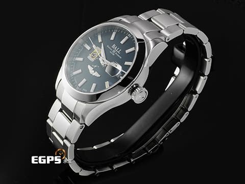 BALL WATCH  波爾錶 Engineer Master II NM3000C-S1-BER&nbsp;藍色陶瓷錶圈 自體發光微型氣燈&nbsp;6種彩虹配色氣燈 2023年保卡 限量999支 附 B-25轟炸機 模型&nbsp;潛水錶 自動上鏈 43mm