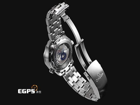 OMEGA 歐米茄 Seamaster 海馬系列 52230422004001 白色陶瓷面盤 藍色陶瓷錶圈 同軸擒縱 海馬300 2021年保卡 附原廠藍色橡膠錶帶&nbsp;專業潛水錶300米防水 自動上鍊 42mm