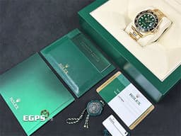 ROLEX 勞力士 GMT-MASTER II 格林威治型 116718LN 兩地時間 18K黃金材質 <font color="#33CCFF"> 品味獨特風格的絕版停產款~ </font> <font color="#4bc944">綠面金針錶盤</font> <font color="#FF0000"> 2019年保卡 保有部分原廠膠膜&nbsp;</font> 自動上鏈 40mm