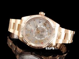 ROLEX 勞力士 Sky-Dweller 326935 天行者 年曆錶 兩地時區 玫瑰金 自動腕錶 <font color="#FF0000">絕版！玫瑰金羅馬時標面盤 目前市面上都只剩下柱狀螢光時標</font> 42mm