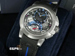Harry Winston 海瑞溫斯頓 HW錶 Project Z14系列 OCEARS42ZZ001 偏心鏤空面盤&nbsp;<font color="#387dd6">30秒逆跳秒針</font>&nbsp; Zalium 鋯合金材質&nbsp;<font color="#ff0000">限量300只</font>&nbsp;<font color="#FF0000">2020年台灣公司貨 </font>自動上鍊 42.2mm
