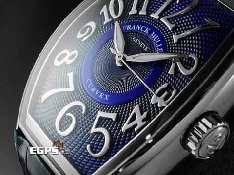 FRANCK MULLER 法蘭穆勒 Curvex CX CX36 酒桶型 不鏽鋼材質 三維曲線藍色面盤 2025年保單 台灣公司貨 自動上鍊  36.5 x 52.65 mm