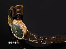 PANERAI 沛納海 Submersible Bronzo PAM760 PAM00760&nbsp;<font color="#e1b586">青銅材質 </font><font color="#839a7e">漸變綠色錶盤</font>&nbsp;<font color="#FF0000">2024年保卡 </font> 自動上鍊 47mm
