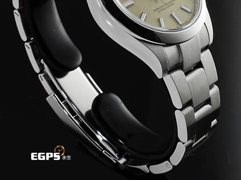 ROLEX 勞力士 Oyster Perpetual 31 經典 蠔式恆動型 277200 最新款 米色噴漆面盤&nbsp;OP31 不鏽鋼 大三針&nbsp;2025年保卡 自動上鍊 31mm