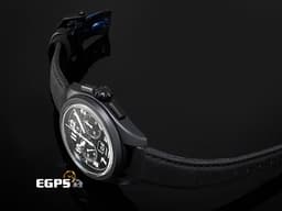 ZENITH 真力時 PILOT BIG DATE FLYBACK 飛行員 高振頻 49.4000.3652/21.I001 黑色陶瓷材質&nbsp;<font color="#05f0f0">黑色橫向雕紋飾面盤&nbsp;大日期窗 飛返 計時碼表</font> <font color="#ff0000">2026年保卡</font> 自動上鍊 42.5mm