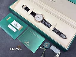 ROLEX 勞力士 Cellini  徹里尼 50515 永恆玫瑰金材質 <font color="#0582f5">停產絕版錶款 銀白色面盤 指針式日期顯示</font>&nbsp;<font color="#ff0000">2016年保卡 台灣公司貨</font> 手動上鍊 39mm