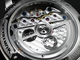 Montblanc 萬寶龍 Star Nicolas Rieussec 108790 尼可拉斯 不銹鋼材質&nbsp;<font color="#05f0f0"><span style="font-size: 13.3333px;">銀色巴黎釘飾紋路面盤 小時顯示盤</span>&nbsp;單把計時</font>&nbsp;<font color="#ff0000">2025年保卡</font> 自動上鏈 43mm