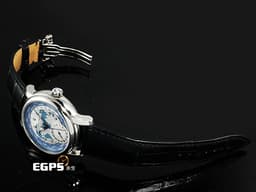 Frederique Constant 康斯登 Manufacture FC-718LWBWM4H6 <font color="#70cce1">淺藍色 壓花和放射紋路世界時區面盤 九種語言世界時區 </font> <font color="#FF0000">2022年保單 康斯登世界時區10週年紀念款 限量100支</font> 自動上鍊 42mm