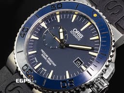 ORIS 豪利時 Aquis Maldives Limited Edition 01 643 7654 7185-Set RS<font color="#84C1FF">&nbsp;</font>鈦合金材質 <font color="#0582f5">藍色陶瓷錶圈</font>&nbsp;<font color="#ff0000">2026年保卡 台灣公司貨 馬爾地夫限量版 限量2000支</font>&nbsp;自動上鍊 43mm