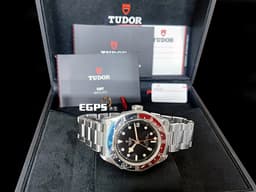 TUDOR 帝舵 Black Bay GMT 碧灣 79830RB 兩地時間 可樂圈 <font color="#EA0000">紅</font><font color="#4169e1">藍</font>圈 79830 RB 復古 雪花針 不鏽鋼 <font color="#FF0000">Pepsi 百事圈 2020年保卡 原廠膠膜</font>&nbsp;潛水錶 自動腕錶 41mm