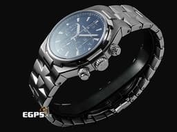 Vacheron Constantin 江詩丹頓 VC Oversea Chronograph 49150/000A-9745 不鏽鋼材質 <font color="#0582f5">縱橫四海 藍色計時面盤</font> <font color="#ff0000">2022年保卡</font> 自動上鏈 42mm