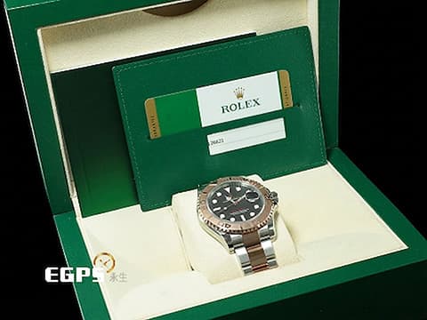 ROLEX 勞力士 Yacht-Master 40&nbsp;遊艇名仕型 126621 玫瑰金 半金款 黑色錶面&nbsp;3235新機芯&nbsp;自動上鍊&nbsp;40mm