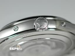 MONTBLANC 萬寶龍 Heritage Chronométrie Quantieme 傳承精密計時 MB112647 <font color="#fa00fa">多功能 全日曆顯示 月相盈虧</font> 不鏽鋼材質&nbsp;<font color="#ff0000">2025年保單</font> 自動上鍊 40mm