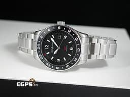 MONTBLANC 萬寶龍 1858 GMT 系列 MB129615 <font color="#4169e1">首創無指針 GMT 二地時間</font> 不銹鋼 大三針&nbsp;<font color="#FF0000">2025年保單 </font> 自動上鍊 42mm