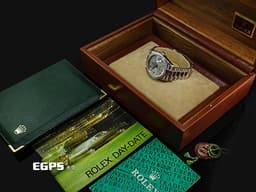 ROLEX 勞力士 Oyster Perpetual Day-Date 18346 蠔式 DD 星期日曆型 PT950 鉑金材質&nbsp;<font style="font-size: 10pt;" color="#05f0f0">原廠鑲嵌鑽石錶圈、時標 冰藍色經典電腦浮雕紀念面盤</font><span style="font-size: 10pt;"><font color="#fafa01">『極為少見的鉑金羚羊頭圖騰』</font><font color="#fa00fa">＊絕版增值中</font> 自動上鏈 36mm</span>