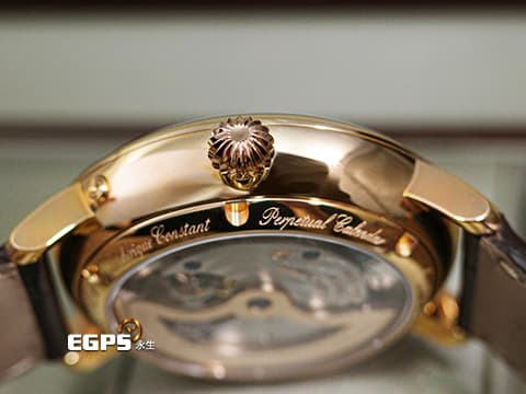 Frederique Constant 康斯登 Manufacture Slimline Perpetual Calendar 萬年曆 月相盈虧&nbsp;玫瑰金&nbsp;FC-775V4S9 自製機芯 2025年保單  自動上鍊 42mm