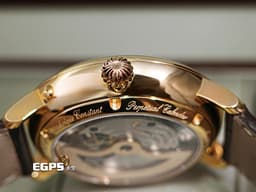 Frederique Constant 康斯登 Manufacture Slimline Perpetual Calendar 萬年曆 月相盈虧&nbsp;<font color="#ffa57d">玫瑰金</font>&nbsp;FC-775V4S9 <font color="#FF0000">自製機芯 2025年保單</font>  自動上鍊 42mm