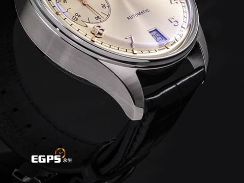 IWC 萬國錶 Portuguese 葡萄牙系列 IW501705 不鏽鋼材質 沙漠金色太陽紋放射面盤 七日動力儲存顯示&nbsp;2025年保卡 台灣公司貨&nbsp;自動上鏈 42.4mm