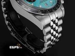 TUDOR 帝舵 Heritage Black Bay Chrono 碧灣 M79360N-0024 計時碼錶 <font color="#48bcd8">&nbsp;話題錶款 「綠松石藍色」錶面</font>&nbsp;<font color="#FF0000">2025年保卡 專賣店限定款 搭配最新快速調節「T-fit」折疊扣</font> 自動上鍊 41mm