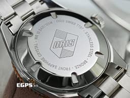 Oris 豪利時 Divers Sixty-Five系列 1965 <font color="#EA7500">復刻1965年ORIS第一款潛水錶 青銅外圈 復古色時標</font>&nbsp;01733770743540782018 不鏽鋼 大三針 <font color="#ff0000">復古箱型藍寶石水晶玻璃</font>&nbsp;<font color="#FF0000">2023年台灣公司貨</font>&nbsp;自動腕錶 40mm